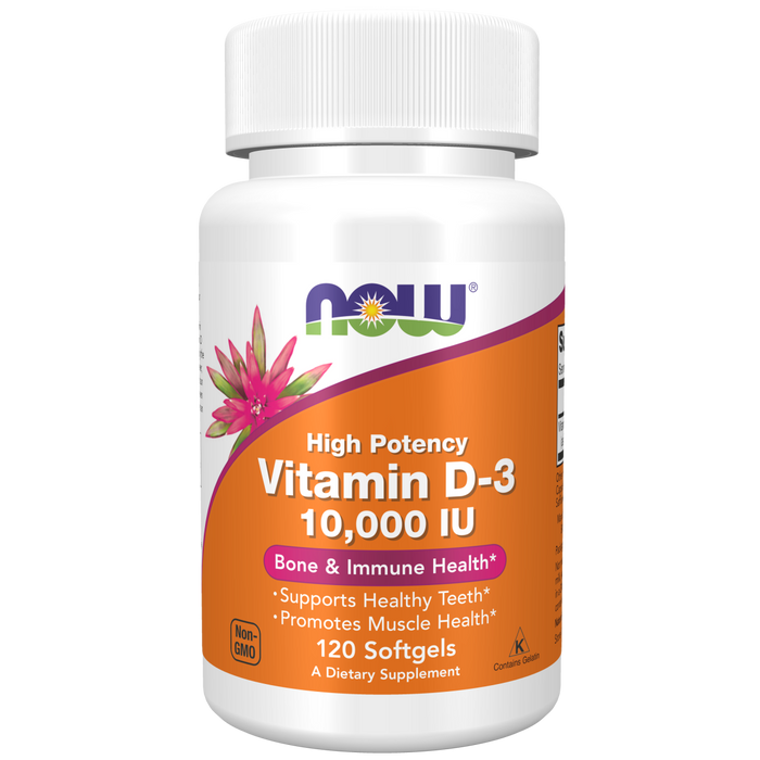 Vitamina D3 10,000 UI (120 softgels)