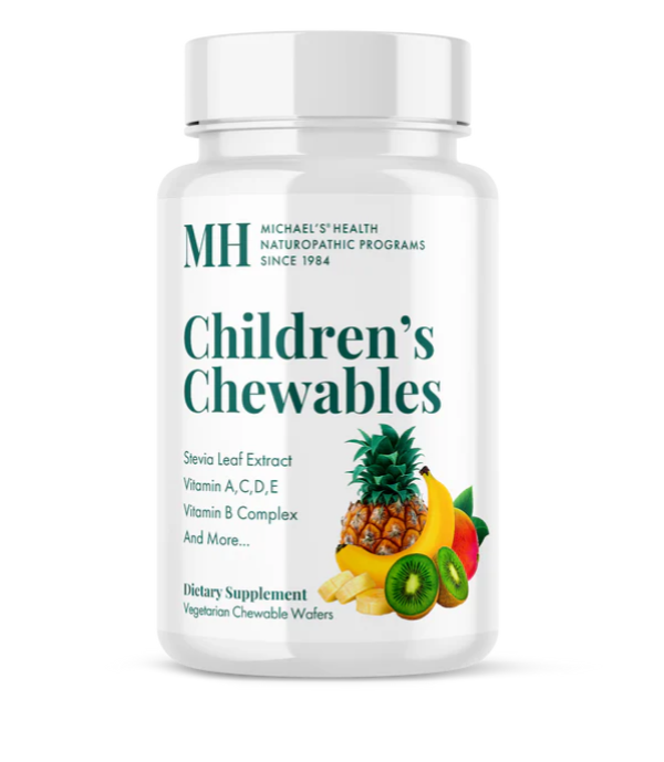 Multivitamínico Diario para Niños 1-8 años (60 masticables), Michael´s Health
