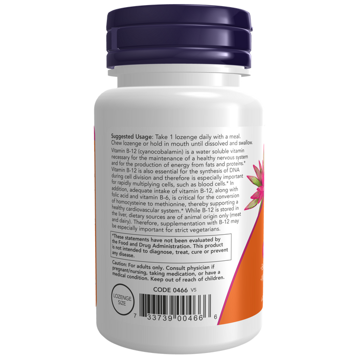 Vitamina B-12 1000 mcg (100 pastillas)