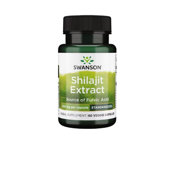 Extracto de shilajit 400 mg 60 capsulas vegetales/Standardized