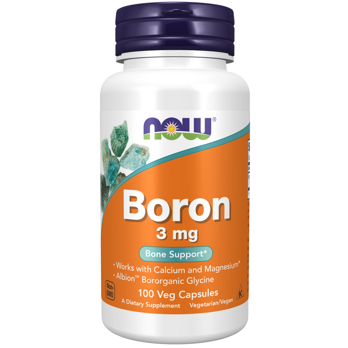 Boron 3 mg 100 Vegetable Capsules