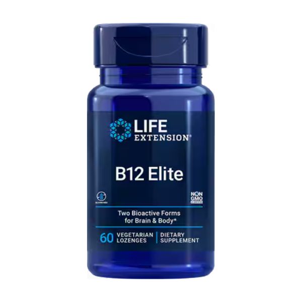 B12 Elite (60 tab vegs), Life Extension