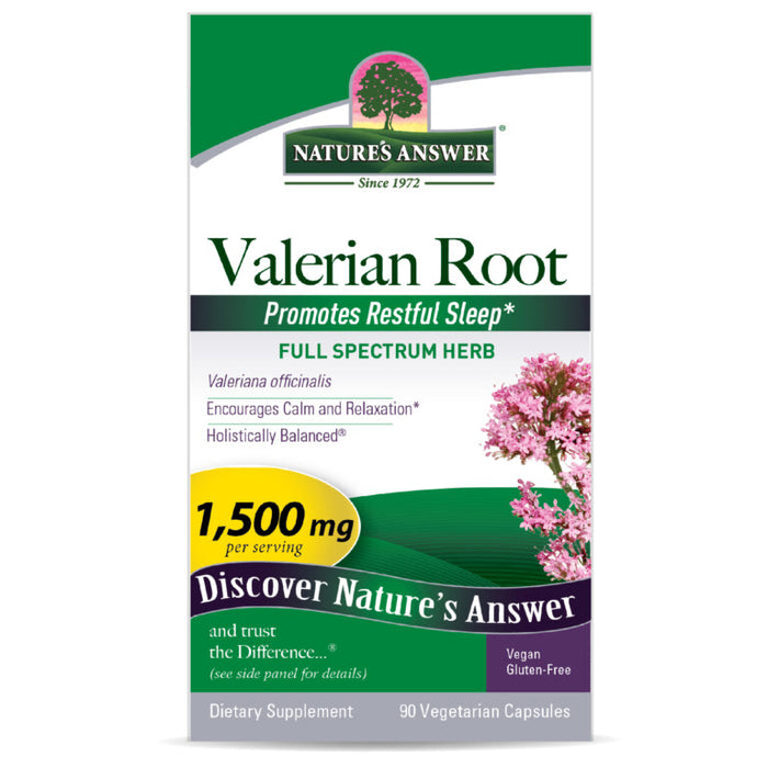 Raiz de Valeriana (90 caps), Nature's Answer