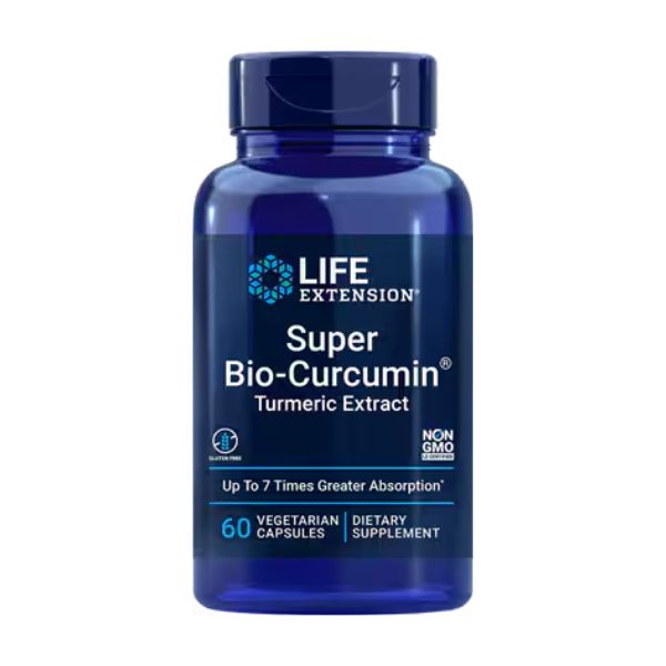 Super Bio-Curcuma® Extracto de curcuma (60 veg caps), Life Extension