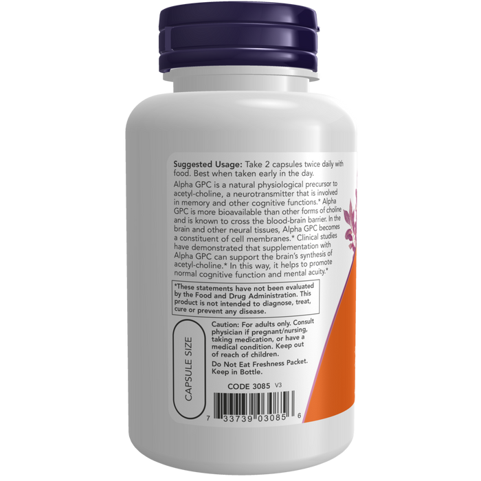 Alpha GPC 300 mg (60 veg caps)