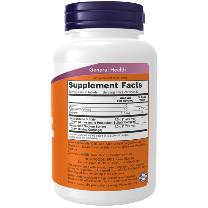 Glucosamina 1500mg & Condroitina 1200 mg Extra Fuerte (60 tabs)