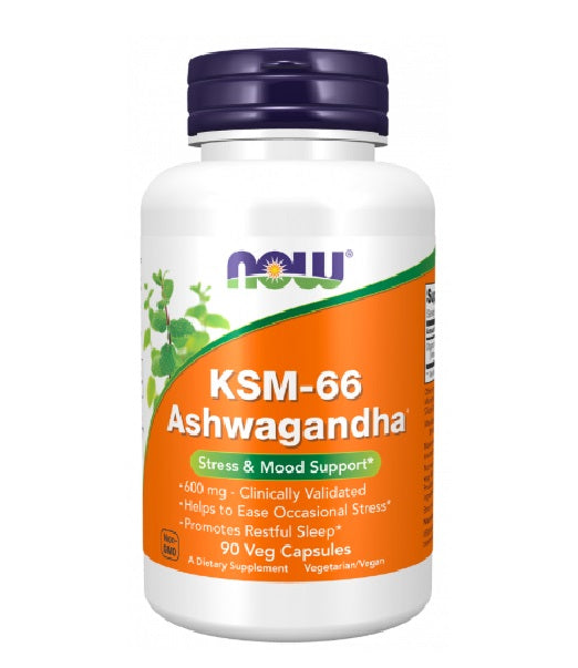 KSM-66 Ashwagandha®  600 mg (90 veg caps)