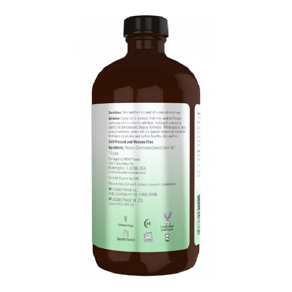 Aceite de Ricino Organico (16 fl oz/473ml)