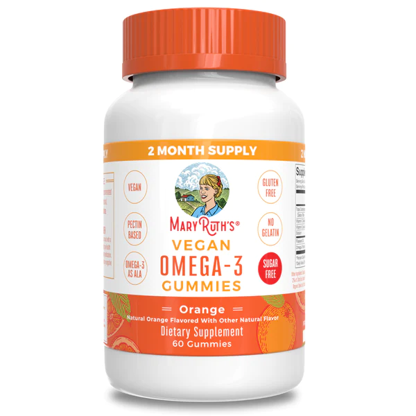 Omega-3 en Gominolas Veganas (60 gomitas), Mary Ruth´s