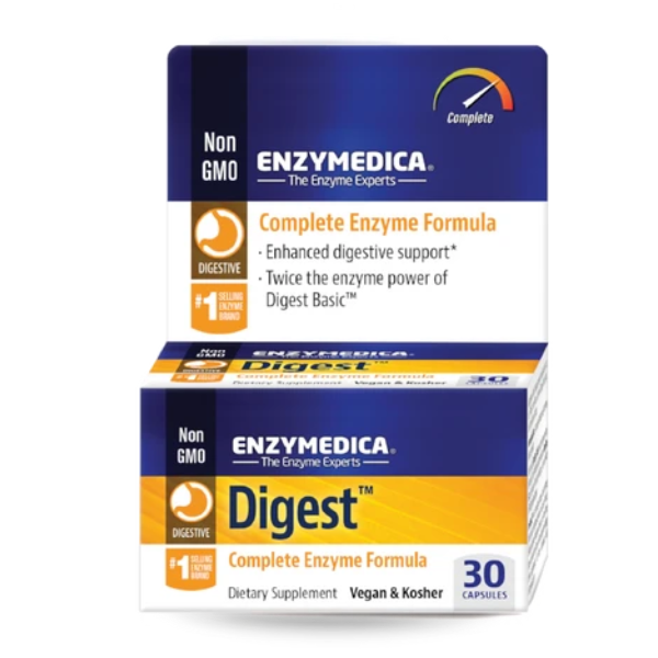 Digest™ (30 caps) ,Enzimas Digestivas de Aceleración Doble, Enzymedica