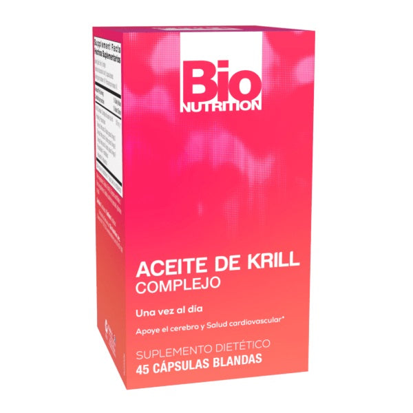 Aceite De Krill (45 Gelcaps), Bio Nutrition