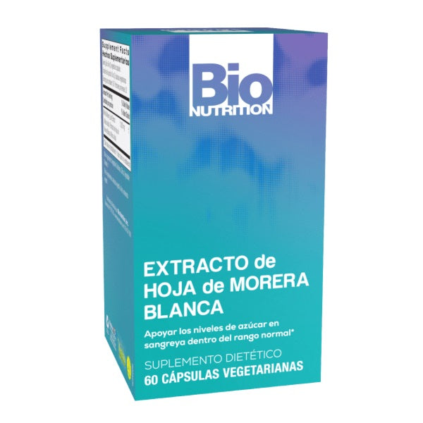 Extracto De Hoja De Morera Blanca 1,000 Mg, (60 Capsulas), Bio Nutrition