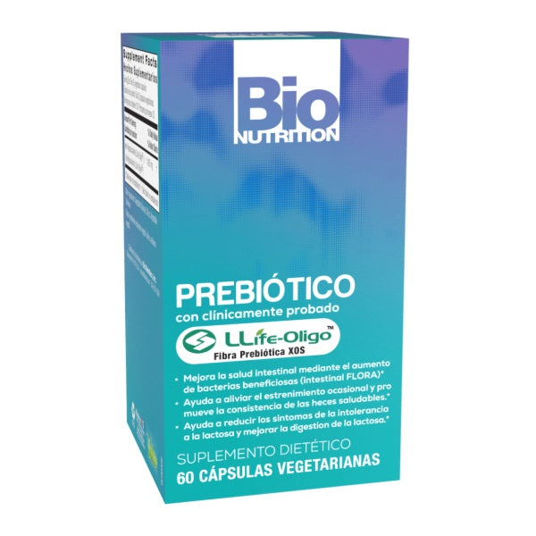 Prebiotico Con Llife-Oligo, (60 Capsulas), Bio Nutrition