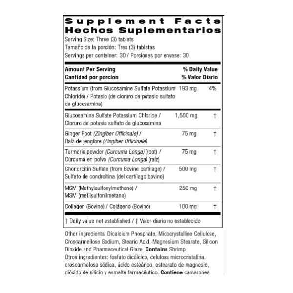 Glucosamina Avanzada (90 Tabletas), Bio Nutrition