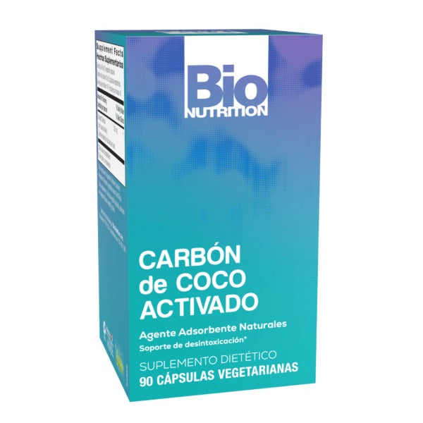 Carbon Activado 520 Mg (90 Capsulas), Bio Nutrition