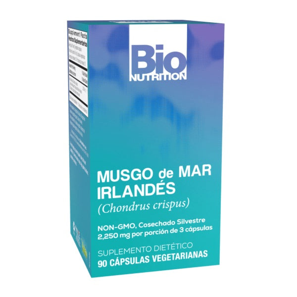 Musgo Marino Irlandés 2,250 Mg (90 Capsulas), Bio Nutrition