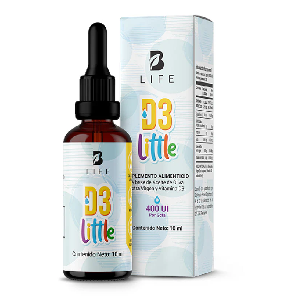 Vitamina D3 para Niños , 400UI (10 ml), Blife