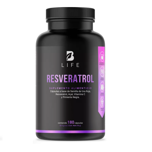 Resveratrol (180 caps), Blife
