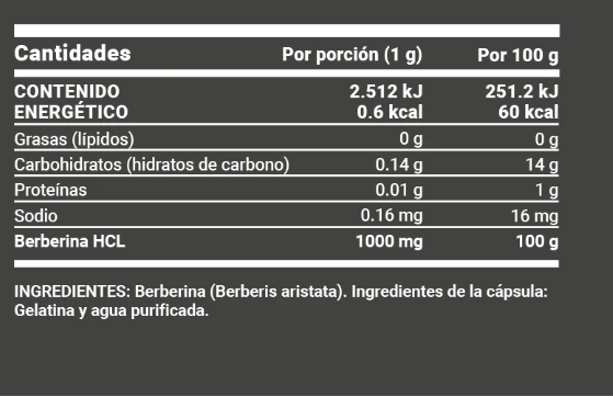 Berberina Pura 500 mg (90 caps), Blife