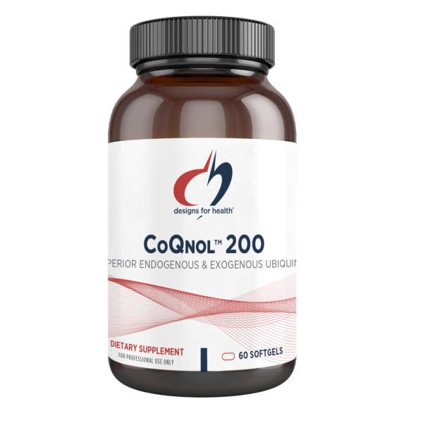 CoQnol™ 200 mg (60 softgels), Designs for Health
