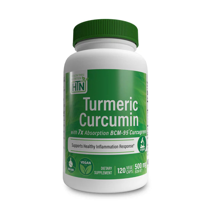 Turmeric Curcumin 500 mg (120 caps) , Health Thru Nutrition