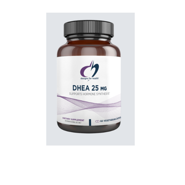 DHEA 25 mg (60 veg caps), Designs for Health