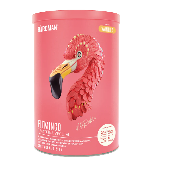 Fitmingo Proteina Vainilla (510 g), Birdman