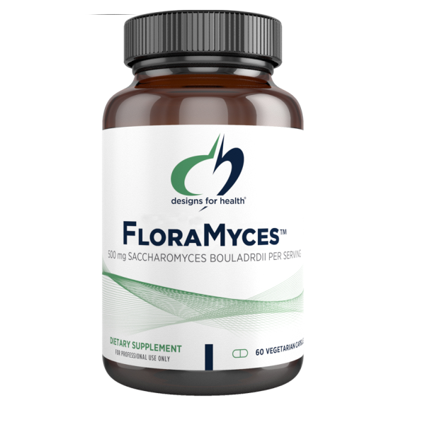 Probiótico FloraMyces™ (60 veg caps), Designs for Health