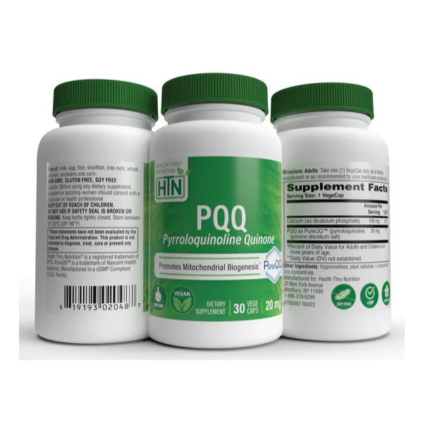 PQQ, Neuroprotector 20 mg (120 caps), Health Thru Nutrition