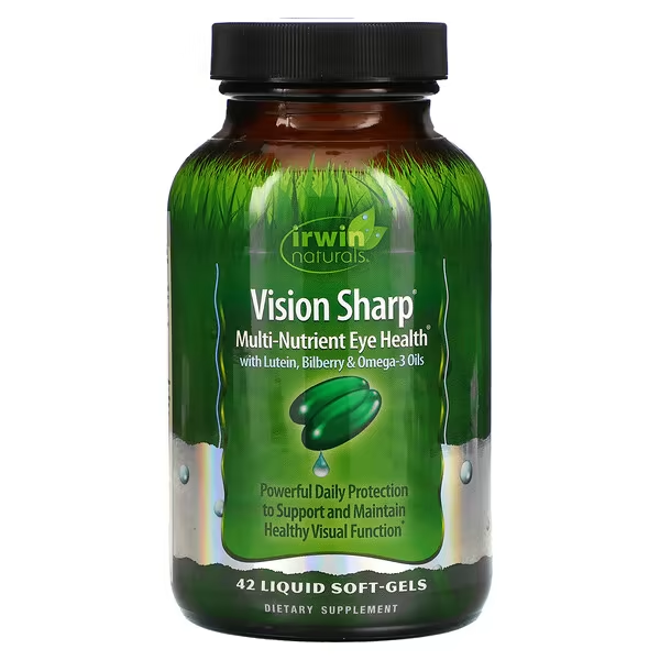 Vision Sharp, Multi-Nutriente para Ojos (42 softgels), Irwin Naturals