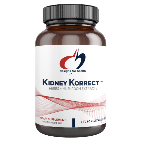 Kidney Korrect™ (60 veg caps), Función Renal, Designs for Health