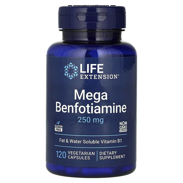 Megabenfotiamina 250 mg (120 veg caps), Life Extension