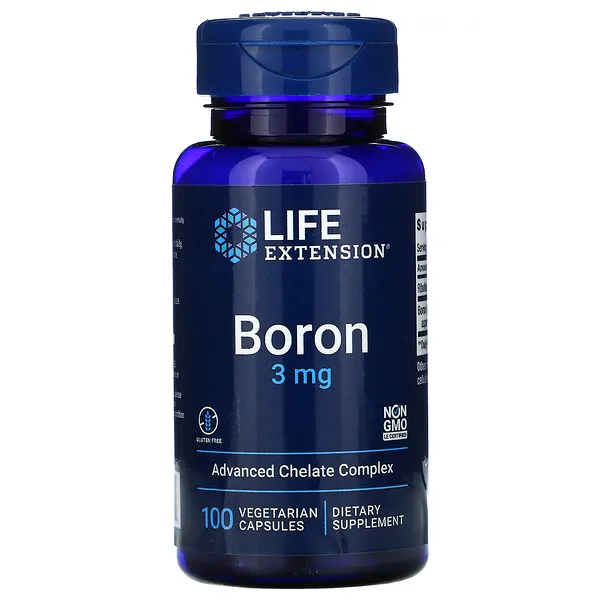 Boro 3 mg (100 veg caps), Life Extension