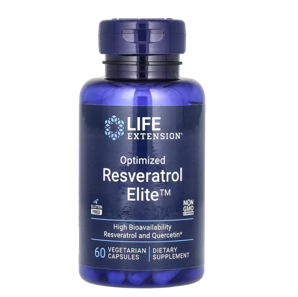 Optimized Resveratrol Elite™ (60 veg caps), Life Extension