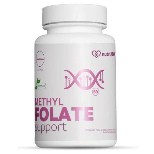 Methyl Folate Support – Suplemento de Metilfolato (60 caps), NutriADN