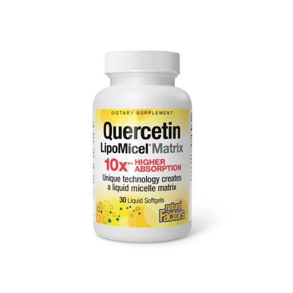 Quercetina LipoMicel Matrix (30 softgels), Natural Factors