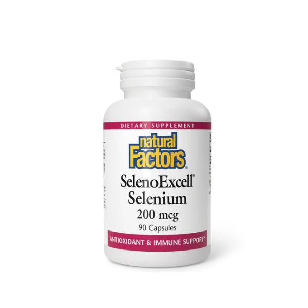 SelenoExcell® Selenio 200 mcg (90 caps), Natural Factors