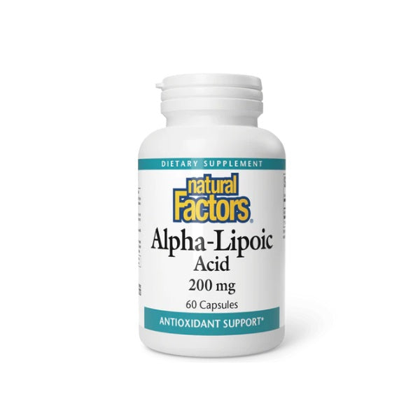 Alpha-Lipoic Acid 200 mg (60 caps), Natural Factors