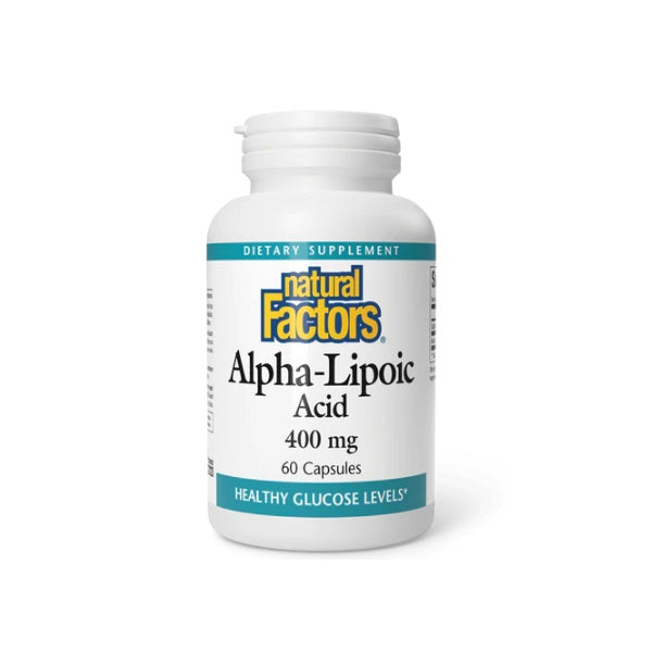 Acido Alfa-Lipoico 400 mg (60 caps), Natural Factors