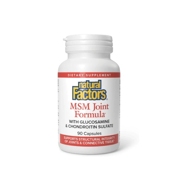 MSM Formula Conjunta 300 mg GLS, 300 mg MSM, 240 mg Condroitina (90 caps), Natural Factors