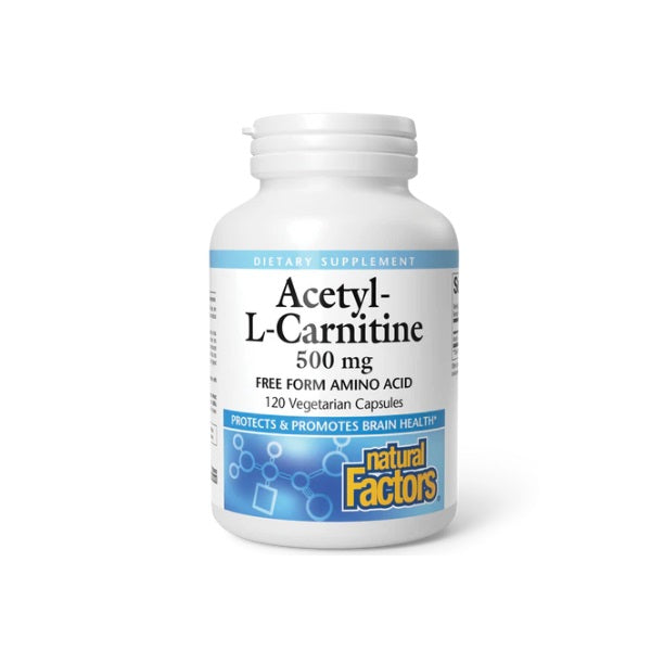 L-Carnitina 500 mg (60 vcap), Natural Factors