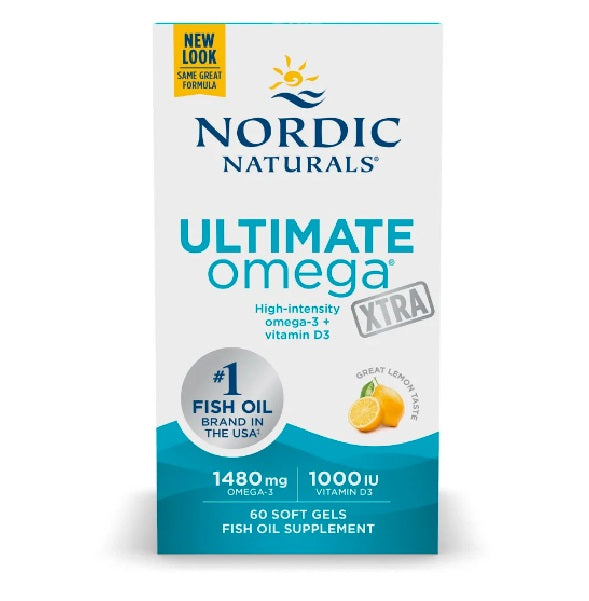 Ultimate Omega Xtra (60 softgels), Nordic Naturals