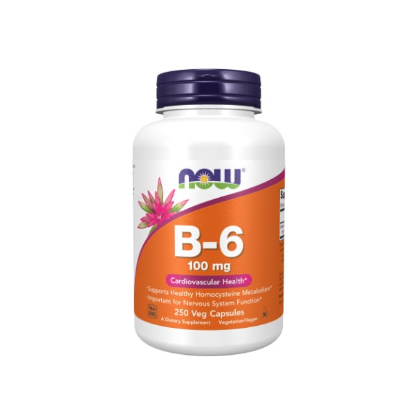 Vitamina B-6 100 mg Cardiovascular (250 caps)