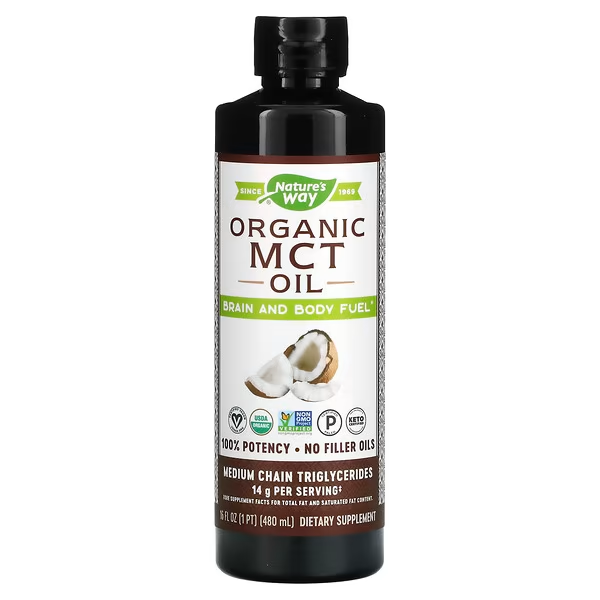 MCT Aceite Orgánico (16 fl oz /480 ml) , Nature's Way