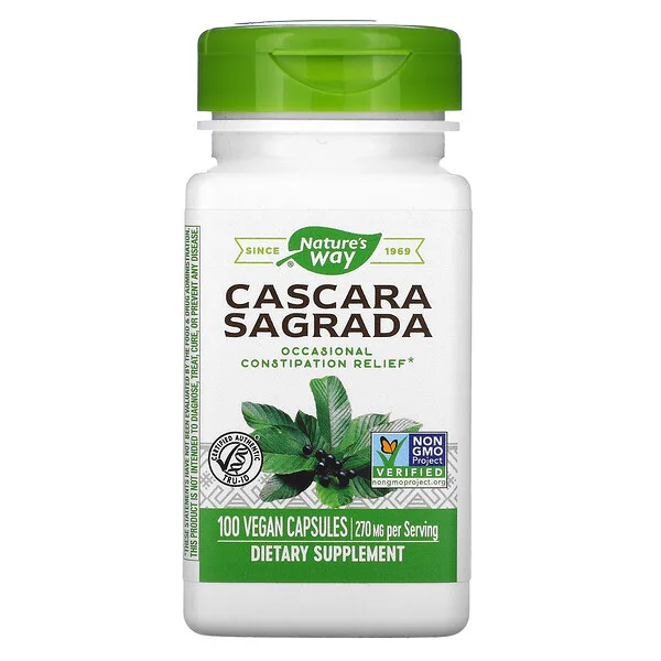 Cáscara Sagrada (100 veg caps), Nature's Way