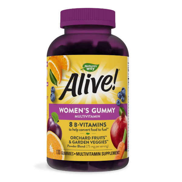 Alive!® Mutivitamínico para Mujeres (130 gomitas), Nature's Way