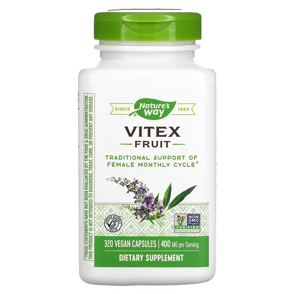 Fruta Vitex 400 mg (320 veg caps), Nature's Way