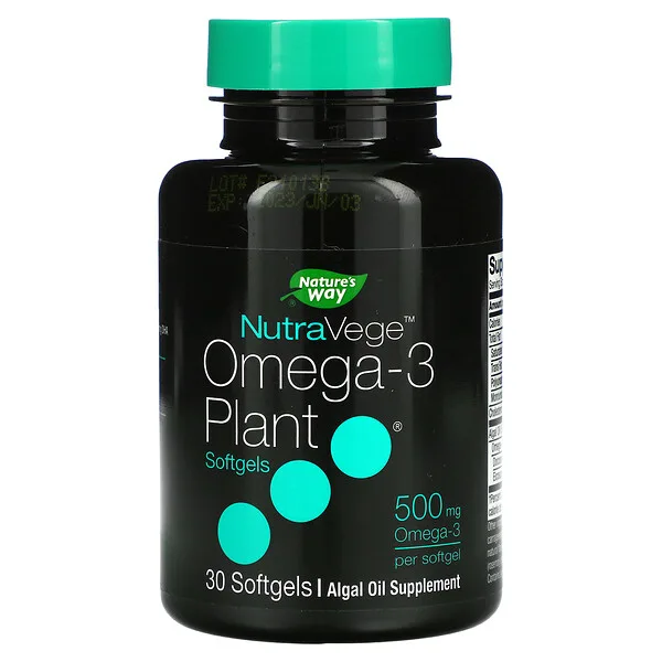 Nutravege® Omega-3 Plant (30 softgels), Nature's Way