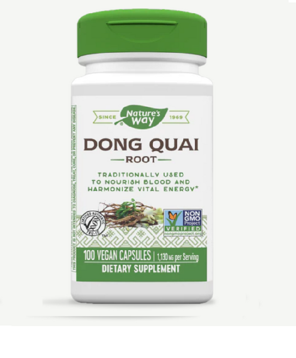 Raiz Dong Quai  1300 mg (100 veg caps), Nature´s Way