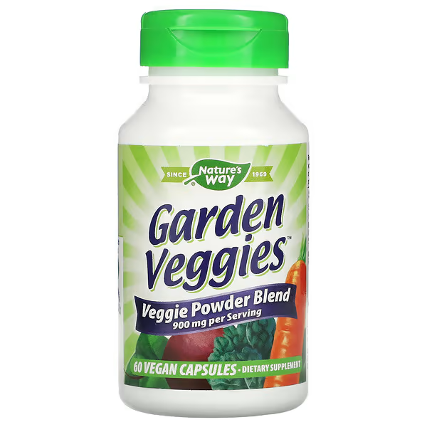 Garden Veggies 900mg (60 Veg caps) Super Alimento, Nature's Way